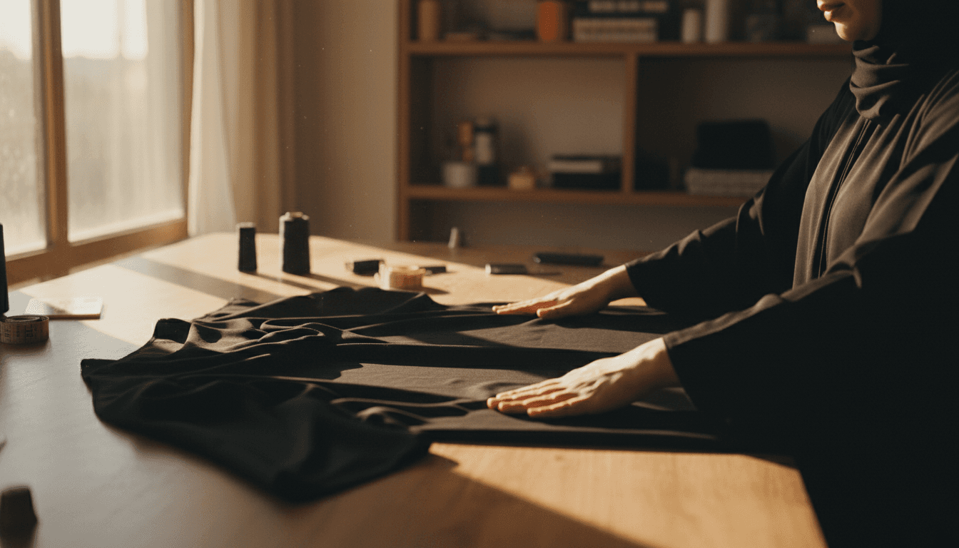 Careful handling and quality control of abaya